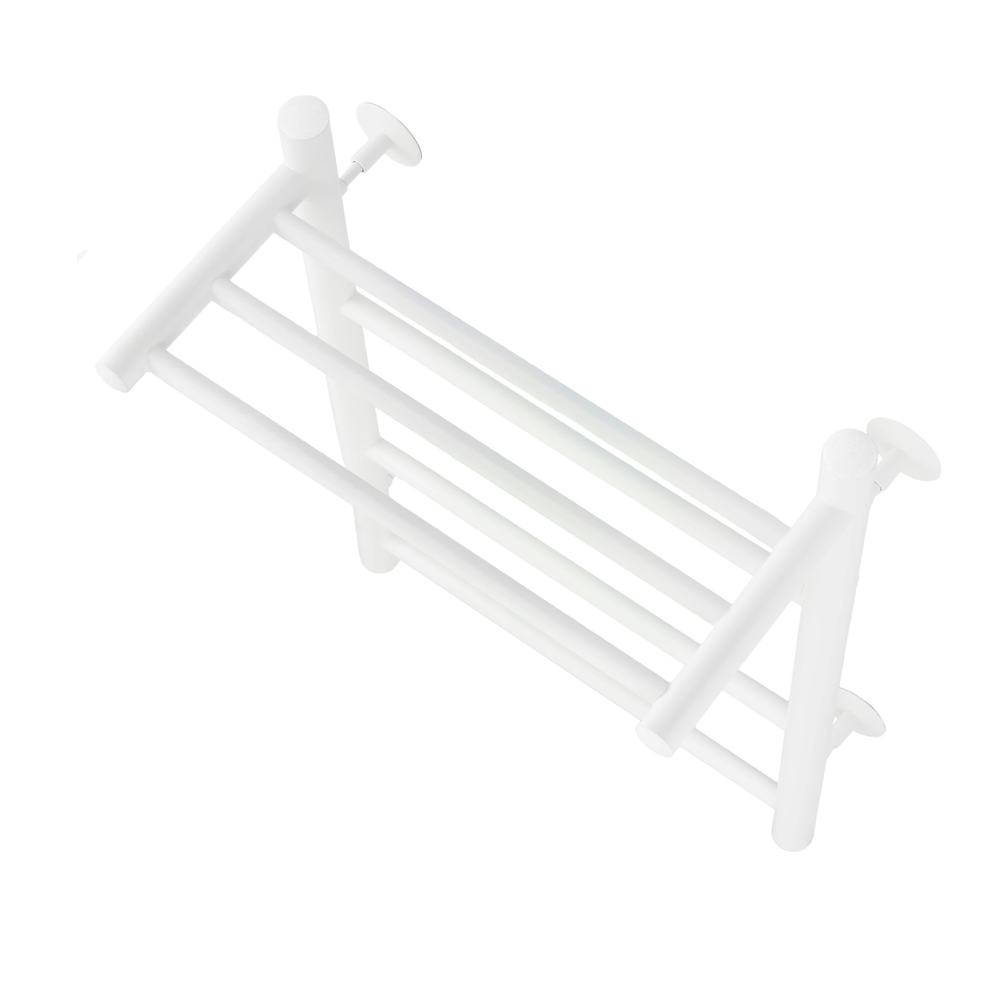 Полотенцесушитель Energy Round Modus 600x400 белый с таймером, с полкой